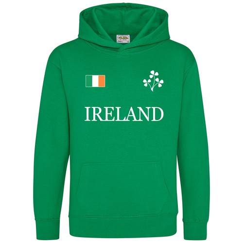 Ireland badge kids hoodie - kids,