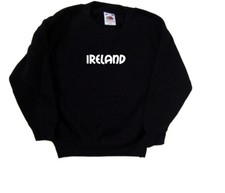 Ireland text Kids Sweatshirt
